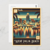 West Palm Beach, Florida |  Briefkaart (Voorkant / Achterkant)