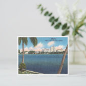  West Palm Beach, Florida Skyline Briefkaart (Staand voorkant)