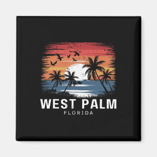 West Palm Beach Florida Surfen Surfer Magneet