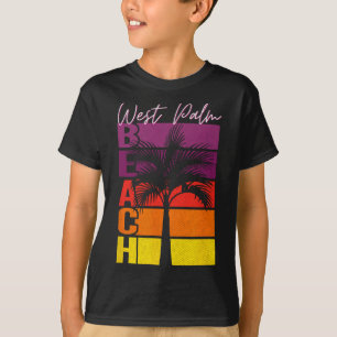 West Palm Beach Florida Surfen T-shirt