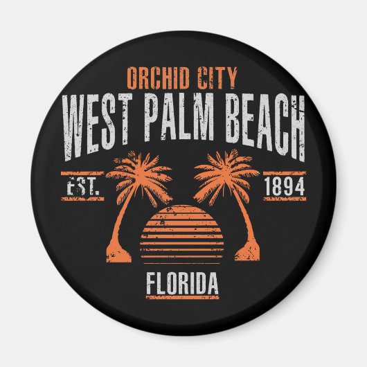 West Palm Beach Magneet (Voorkant)