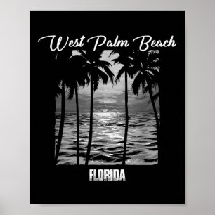 West Palm Beach Souvenir - Florida Herinnering _1 Poster
