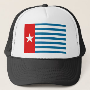 West-Papoea, Indonesische vlag Trucker Pet