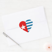 West-papua Hart Sticker (Envelop)