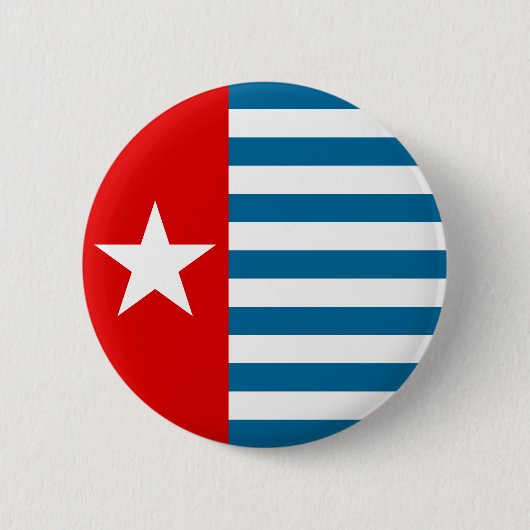 West-papua Ronde Button 5,7 Cm (Voorkant)