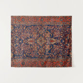 West Persia Royal Blue  Wandkleed (Voorkant (horizontaal))