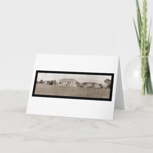 West Point Buildings Foto 1909 Kaart (Voorkant)