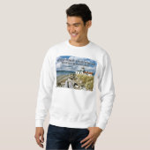 West Point Lighthouse, Sweatshirt de Washington (Devant entier)