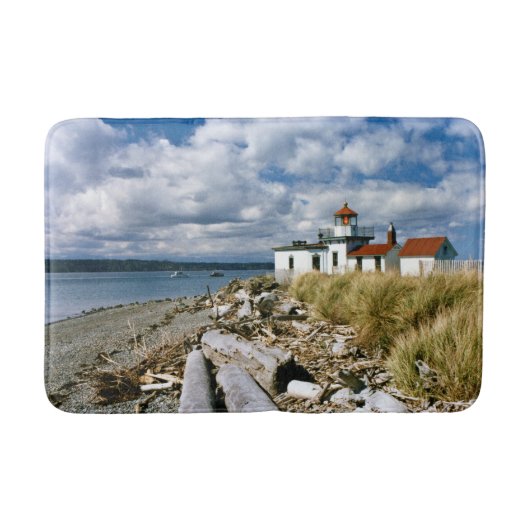 West Point Lighthouse, Washington Badmat (Voorkant)
