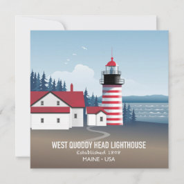 West Quoddy Head Lighthouse Kaart