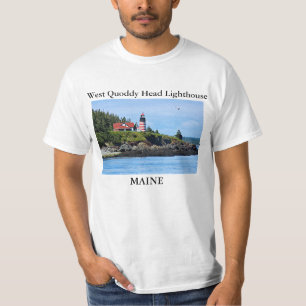 West Quoddy Head Lighthouse, Maine T-Shirt