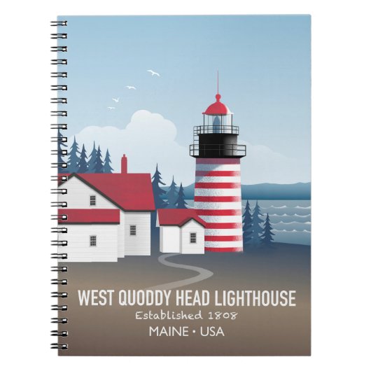 West Quoddy Head Lighthouse Notitieboek (Voorkant)