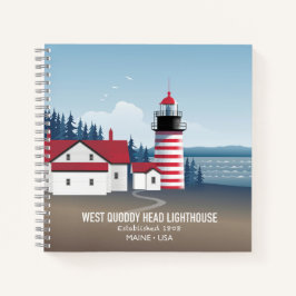 West Quoddy Head Lighthouse Notitieboek