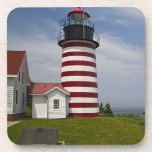 West Quoddy Head Lighthouse State Park is de Bier Onderzetter
