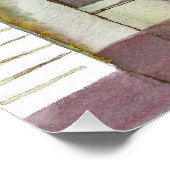 West Quoddy Head Vuurtoren 20 "x26.67Glanzend Post Perfect Poster (Hoek)