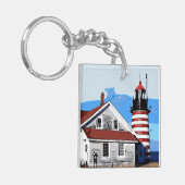 WEST QUODDY-HOOFD SLEUTELHANGER (Voorkant Links)