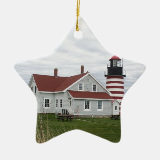 West Quoddy Keramisch Ornament (Voorkant)