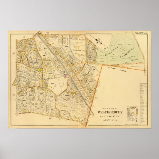 West Roxbury, Massachusetts 2 Poster (Voorkant)