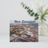 West Springifled Massachusetts Briefkaart (Staand voorkant)