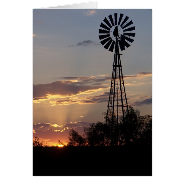 West Texas Sunset (Voorkant)