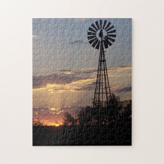 West Texas Windmill Legpuzzel (Verticaal)
