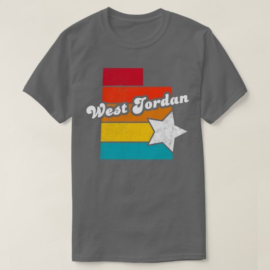 West Utah  Verdrietig Souvenir 2 T-shirt (Design voorkant)