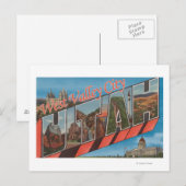 West Valley City, Utah - Grote letterscènes Briefkaart (Voorkant / Achterkant)