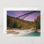 West Virginia, Babcock State Park Briefkaart (Voorkant / Achterkant)