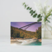 West Virginia, Babcock State Park Briefkaart (Staand voorkant)