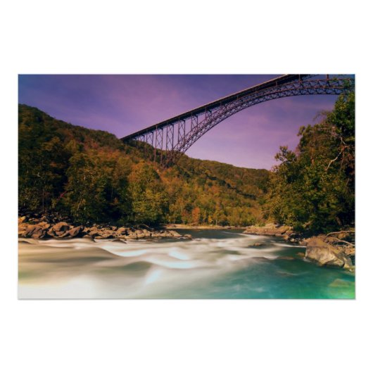 West Virginia, Babcock State Park Perfect Poster (Voorkant)