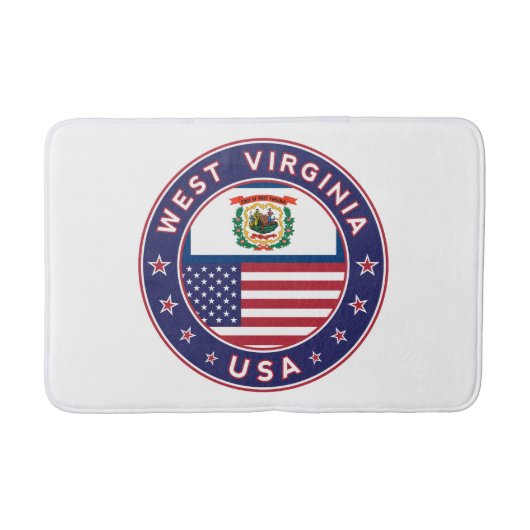 West Virginia Badmat (Voorkant)