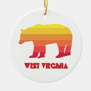 West Virginia Beer Keramisch Ornament