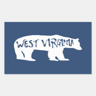 West Virginia Beer Rechthoekige Sticker