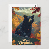 West Virginia Black Beer Briefkaart (Voorkant / Achterkant)