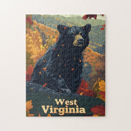 West Virginia Black Beer Legpuzzel (Verticaal)