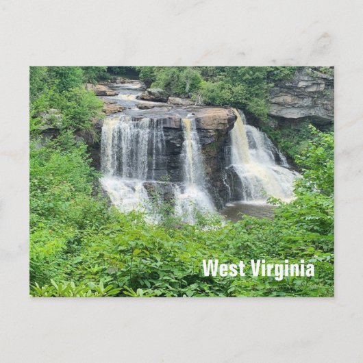 West Virginia - Blackwater Falls carte postale (Devant)