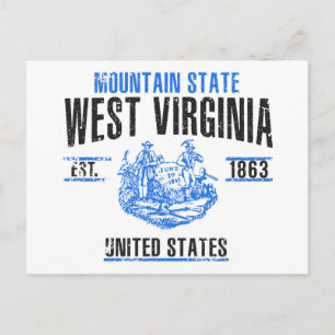 West Virginia Briefkaart