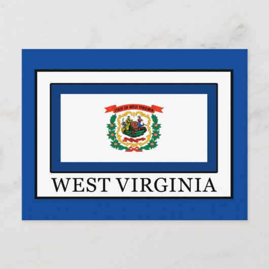 West Virginia Briefkaart (Voorkant)