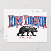 West Virginia Briefkaart (Voorkant / Achterkant)