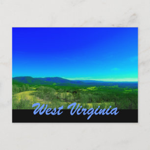 west virginia briefkaart