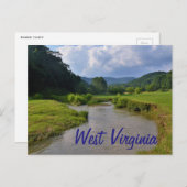West Virginia Briefkaart (Voorkant / Achterkant)