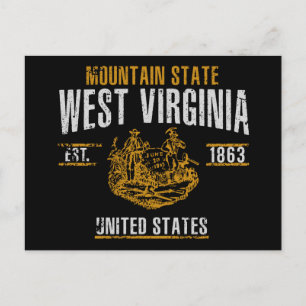 West Virginia Briefkaart