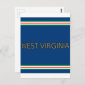 West Virginia Briefkaart (Voorkant / Achterkant)