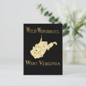 WEST VIRGINIA BRIEFKAART (Staand voorkant)