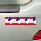 West Virginia Bumpersticker (Op auto)