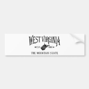 West Virginia Bumpersticker