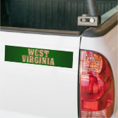 West Virginia Bumpersticker (Op Truck)