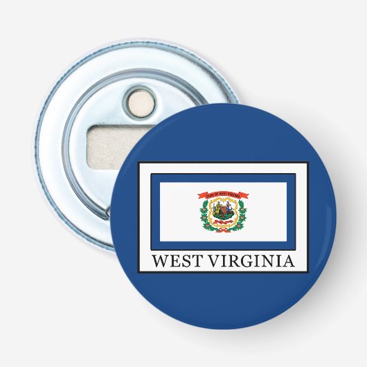 West Virginia Button Flesopener (Voorkant)