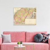 West Virginia Canvas Afdruk (Insitu (Woonkamer))