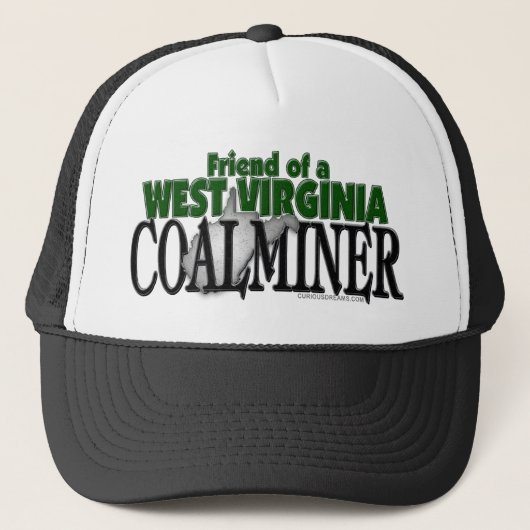 West Virginia Coalminer Trucker Pet (Voorkant)